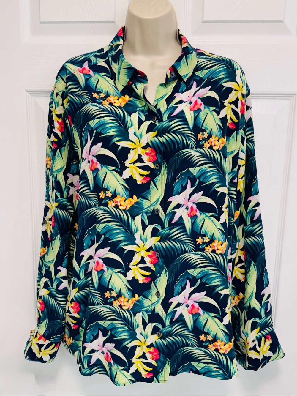 Tommy Bahama Ocean Deep Floral Button-Up Shirt
